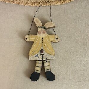 Rustic Wooden Bunny Wall Decor